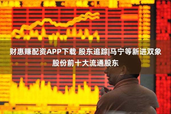 财惠赚配资APP下载 股东追踪|马宁等新进双象股份前十大流通股东